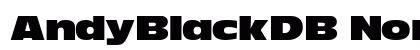 AndyBlackDB Normal preview