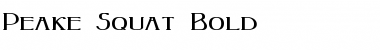 Download Peake-Squat Font