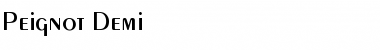 Download Peignot Font