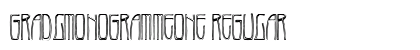 GradlMonogrammeOne Regular preview