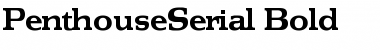 PenthouseSerial Bold Font