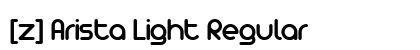 [z] Arista Light Regular preview