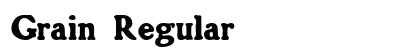 Grain Regular Preview