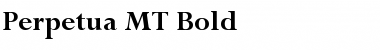 Download Perpetua MT Font