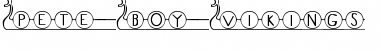 Download Pete-Boy Vikings Font