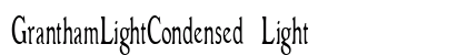 GranthamLightCondensed Light preview