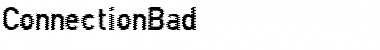Connection Medium Font