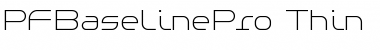 Download PF Baseline Pro Font