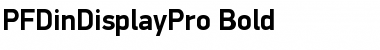 PF DinDisplay Pro Font