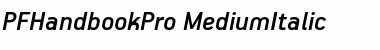 Download PF Handbook Pro Font