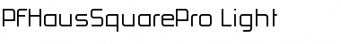 Download PF HausSquare Pro Font