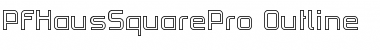Download PF HausSquare Pro Font