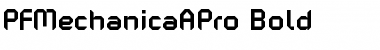 Download PF Mechanica A Pro Font