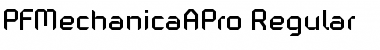 Download PF Mechanica A Pro Font