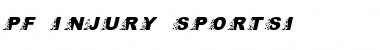 Download pf_injury_sportsi Font