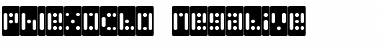 PhlexOcto Negative Regular Font