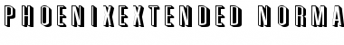 PhoenixExtended Normal Font