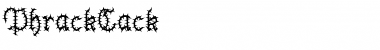 Download PhrackCack Font Download PhrackCack Font