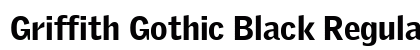 Griffith Gothic Black Regular Preview