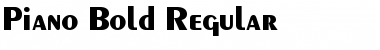 Download Piano Bold Font Download Piano Bold Font