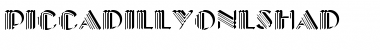 PiccadillyOnlShaD Regular Font