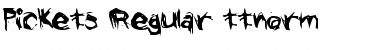 Download Pickets Font Download Pickets Font