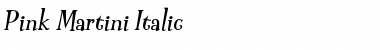 Download Pink Martini Italic Font Download Pink Martini Italic Font