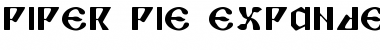 Download Piper Pie Expanded Font Download Piper Pie Expanded Font