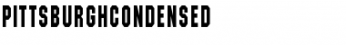 PittsburghCondensed Regular Font