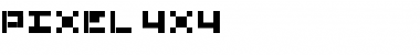 Pixel 4x4 Regular Font