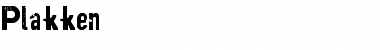 Download Plakken Font
