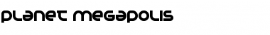 Download Planet Megapolis Font Download Planet Megapolis Font