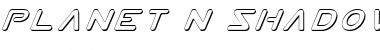 Download Planet N Shadow Italic Font Download Planet N Shadow Italic Font