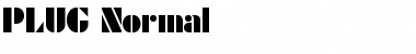 Download PLUG Font Download PLUG Font