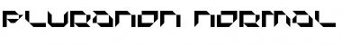 Pluranon Normal Font
