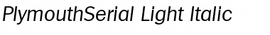 Download PlymouthSerial-Light Font Download PlymouthSerial-Light Font