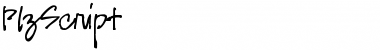 Download PlzScript Font Download PlzScript Font