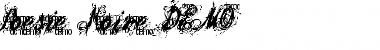 Download Poesie_Noire_DEMO Font Download Poesie_Noire_DEMO Font