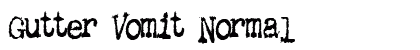 Gutter Vomit Normal preview