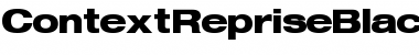 ContextRepriseBlackExpSSK Regular Font