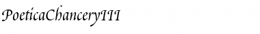 Download PoeticaChanceryIII Font Download PoeticaChanceryIII Font