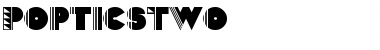 PopticsTwo Regular Font