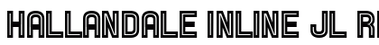 Hallandale Inline JL Regular preview
