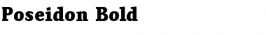 Poseidon Bold Font