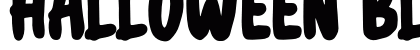Halloween black Regular preview