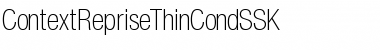Download ContextRepriseThinCondSSK Font