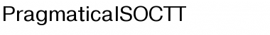 PragmaticaISOCTT Regular Font