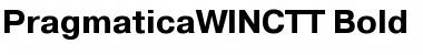 PragmaticaWINCTT Bold Font