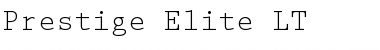 Prestige LT Elite Regular Font