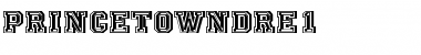 PrincetownDRe1 Regular Font